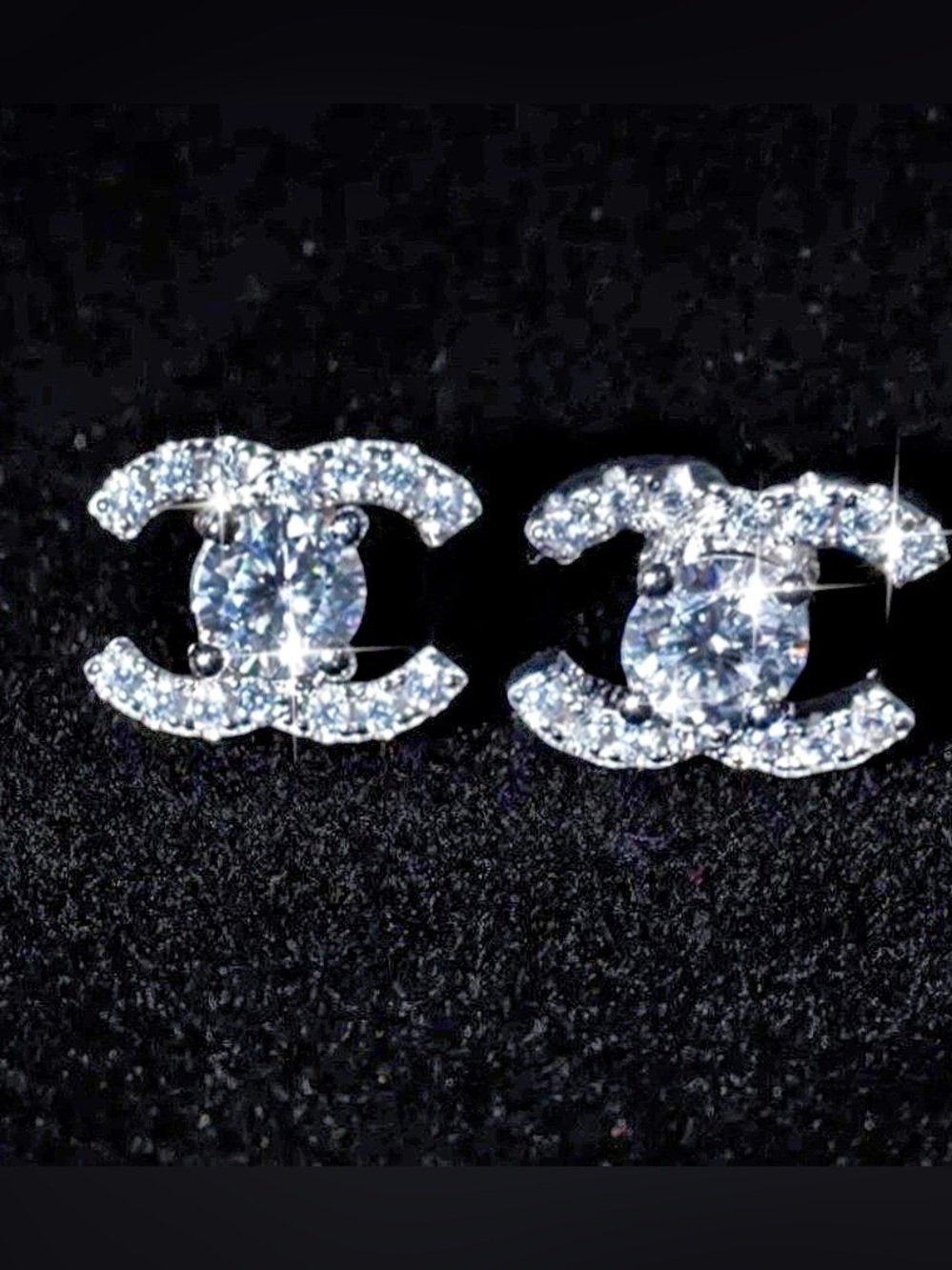 High Quality Fashion Inspired Jewelry 925 Sterling Silver CZ Zircon Earrings